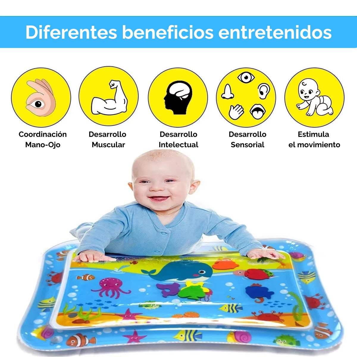 Alfombra Sensorial para Bebés