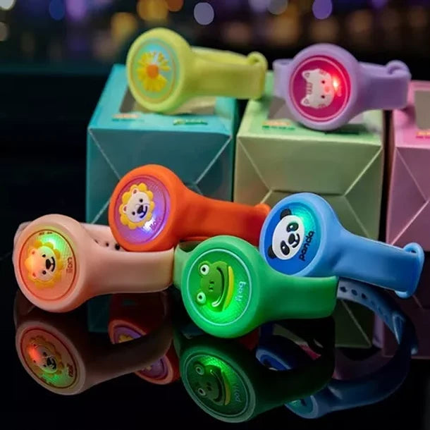 Pack de 3 Pulseras Repelentes con Luz